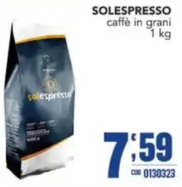 Gruppo di Palo SOLESPRESSO caffè in grani offerta