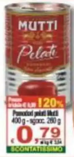 CTS Supermercati Mutti Pelati offerta