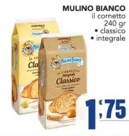 Gruppo di Palo MULINO BIANCO il cornetto classico integrale offerta