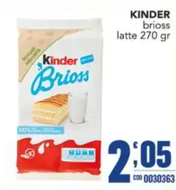 Gruppo di Palo Kinder brioss latte offerta