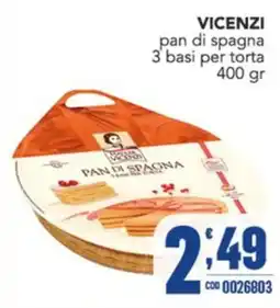 Gruppo di Palo VICENZI pan di spagna offerta