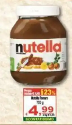 CTS Supermercati Nutella offerta