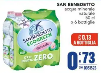 Gruppo di Palo SAN BENEDETTO acqua minerale naturale offerta