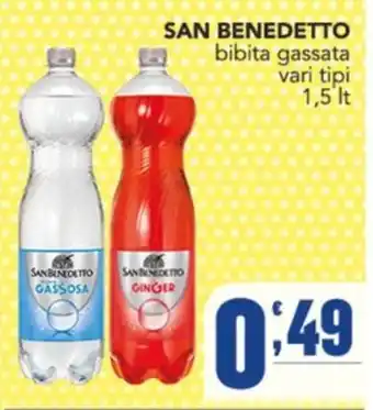Gruppo di Palo SAN BENEDETTO bibita gassata offerta