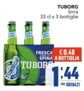 Gruppo di Palo TUBORG birra offerta