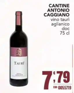Gruppo di Palo Cantine Antonio Caggiano vino taurì aglianico doc offerta
