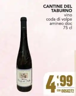 Gruppo di Palo Cantine del Taburno vino coda di volpe amineo doc offerta