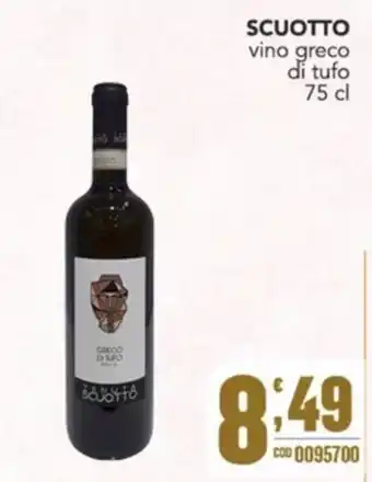 Gruppo di Palo SCUOTTO vino greco di tufo offerta