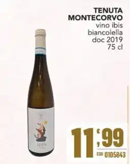 Gruppo di Palo Tenuta Montecorvo vino ibis biancolella offerta