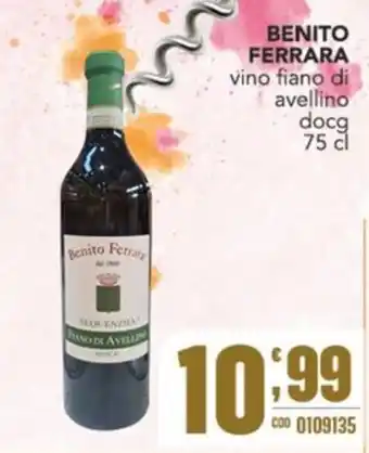 Gruppo di Palo Benito Ferrara vino fiano di avellino docg offerta
