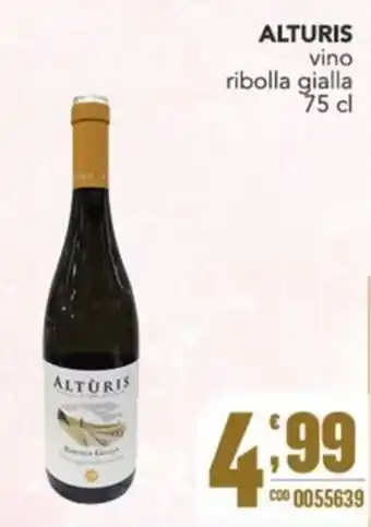 Gruppo di Palo ALTURIS vino ribolla gialla offerta