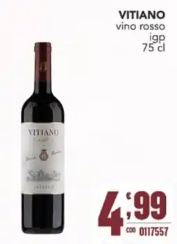 Gruppo di Palo VITIANO vino rosso igp offerta