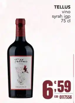 Gruppo di Palo Tellus vino syrah igp offerta