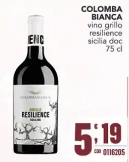 Gruppo di Palo Colomba Bianca Grillo Resilience offerta