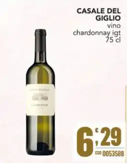 Gruppo di Palo Casale del Giglio vino chardonnay igt offerta