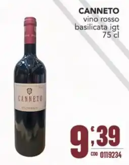 Gruppo di Palo CANNETO vino rosso offerta