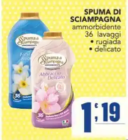 Gruppo di Palo Spuma di Sciampagna ammorbidente offerta