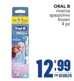Gruppo di Palo Oral-B ricarica spazzolino frozen offerta