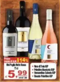 CTS Supermercati Vini Puglia Notte Rossa offerta