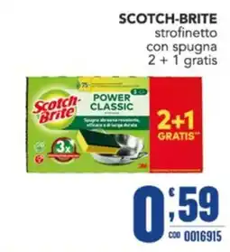 Gruppo di Palo Scotch-Brite strofinetto con spugna offerta