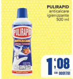 Gruppo di Palo PULIRAPID anticalcare igienizzante offerta