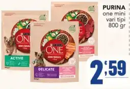 Gruppo di Palo PURINA one mini offerta