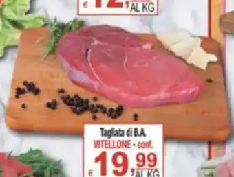 Tagliata di b.a. vitellone