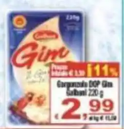 CTS Supermercati Gorgonzola DOP Gim offerta