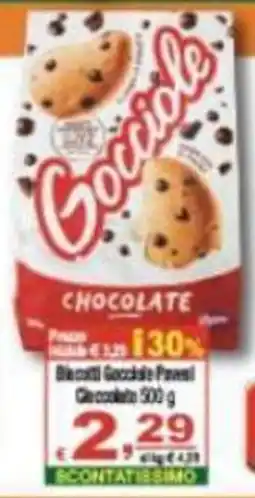 CTS Supermercati Biscotti Gocciola Pavesi offerta