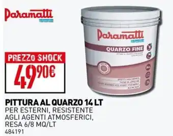 Pittura al quarzo Paramatti