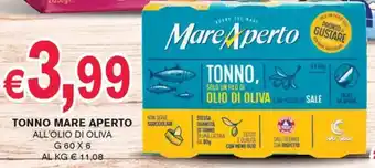 Tonno mare aperto all'olio di oliva
