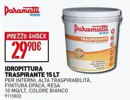 Ottimax Paramatti IDROPITTURA TRASPIRANTE offerta
