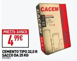 Ottimax Cemento tipo 32,5 R CACEM offerta