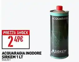 Ottimax Acquaragia inodore Sirkem offerta