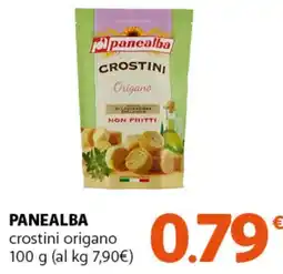 Supermercati Dok PANEALBA crostini origano offerta