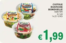 èccoMI Ciotole Rustiche Bonduelle offerta