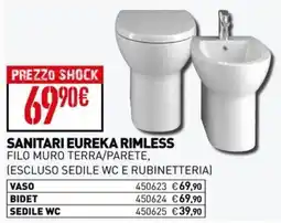 Ottimax SANITARI EUREKA RIMLESS offerta