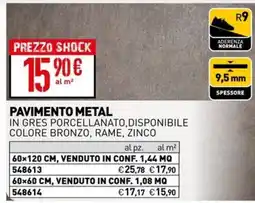 Ottimax Pavimento Metal offerta