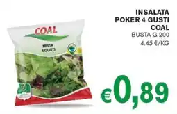 èccoMI INSALATA POKER 4 GUSTI COAL offerta