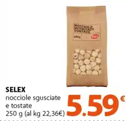 Supermercati Dok SELEX nocciole sgusciate e tostate offerta