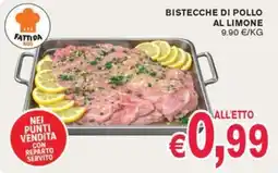 D'Italy Bistecche di pollo al limone offerta