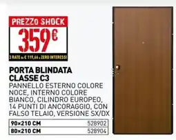 Ottimax PORTA BLINDATA CLASSE C3 offerta