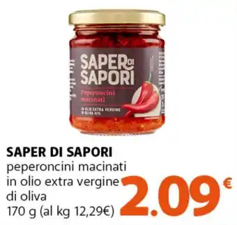 SAPER DI SAPORI peperoncini macinati in olio extra vergine di oliva