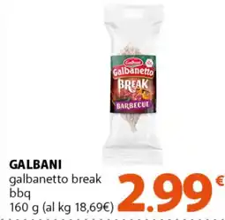 Supermercati Dok Galbanetto break bbq offerta