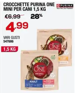 Ottimax Crocchette Purina One Mini per Cani offerta