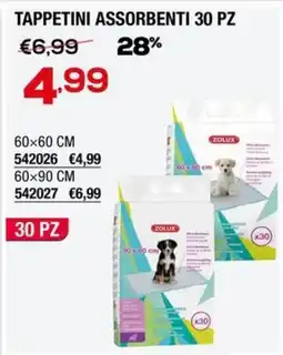 Ottimax Tappetini assorbenti ZOLUX offerta