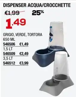 Ottimax DISPENSER ACQUA/CROCCHETTE offerta