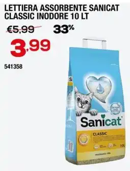 Ottimax Lettiera assorbente Sanicat Classic offerta