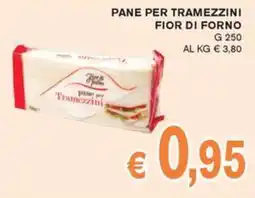 èccoMI PANE PER TRAMEZZINI FIOR DI FORNO offerta