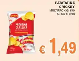 èccoMI Patatina Classica Crickey offerta
